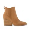 Toms Women's Noa Sugar Leather Boot In Brown