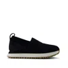Toms Women's Resident 2.0 Sneaker Metallic Linen Stripe In Black