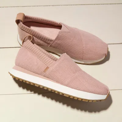 Toms Women's Resident 2.0 Sneaker Pale Rose Metallic Linen Stripe In Multi