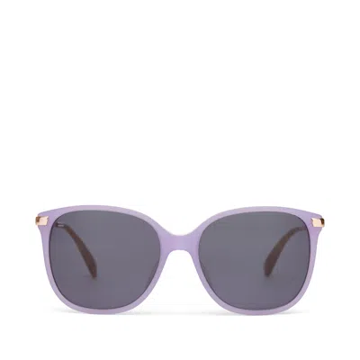 Toms Women's Sandela 201 Lavender Crystal Handcrafted Sunglasses In Blue