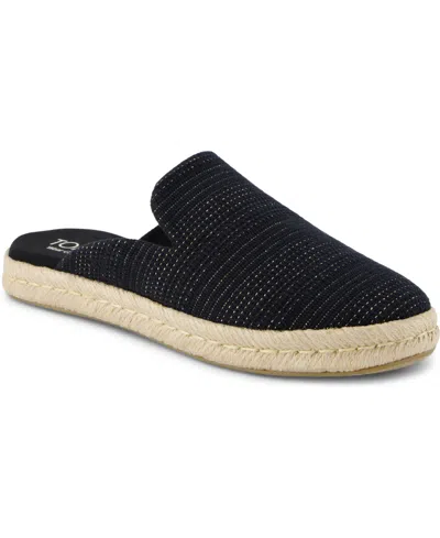 TOMS WOMEN'S SANTIAGO ESPADRILLE ROUND TOE MULES