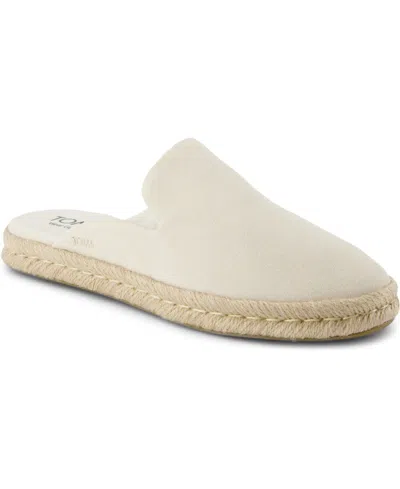 TOMS WOMEN'S SANTIAGO ESPADRILLE ROUND TOE MULES