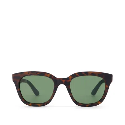 Toms Women's Savanna Traveler Matte Tortoise Sunglasses In Brown
