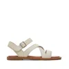 Toms Women's Sloane Cream Leather Strappy Sandal In Multi