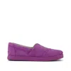Toms X Jamie Mizrahi Alp Fwd Water Repellent Suede Slip-on Sneaker In Purple