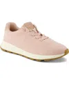 Toms Trvl Lite Cabrillo Sneaker In Pale Rose Two Tone Slub,metallic Suede