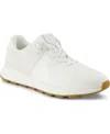 Toms Women's Trvl Lite Cabrillo Lace-up Sneakers In White Textured Jacquard,iridescent Sued