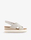 Toms Slingback Espadrille Platform Wedge Sandal In Natural