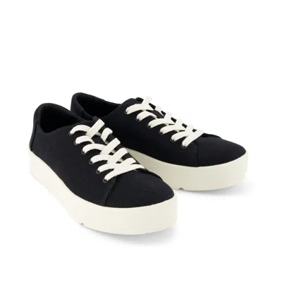Toms Women's Verona Heritage Canvas Sneaker In Black