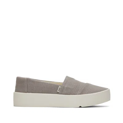Toms Women's Verona Slip On Sneaker In Gray