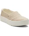 Toms Women's Verona Slip-on Sneakers In Natural Canvas