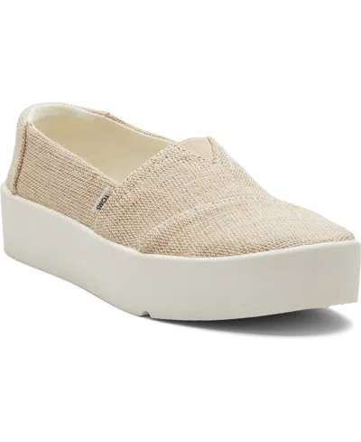 Toms Women's Verona Slip-on Sneakers In Natural Canvas