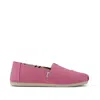 Toms Women's Womens Alpargata Classic Rose Pink Heritage Canvas In Animal Print