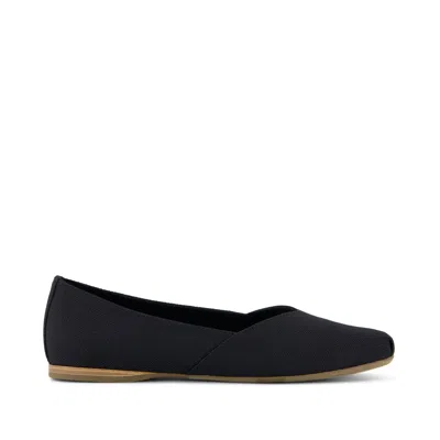Toms Women's Womens Gemma Flat Heavy Canvas In Black