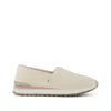 Toms Women's Womens Resident Plus Natural Two Tone Slub Slip On In Multi