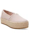 Toms Valcia Platform Espadrille In Pink