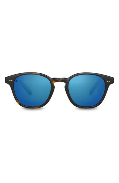 Toms Wyatt Small 49mm Round Sunglasses