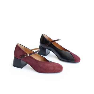 Ton Gout Chic Pumps With 5 Cm Heel In Red