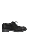 Ton Gout Ton Goût Man Lace-up Shoes Black Size 7 Leather In Black