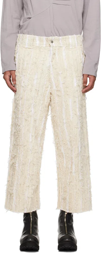 Tondolo Off-white Old Toiles Trousers In Off White