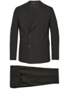 Tonello Black Stretch Wool Suit