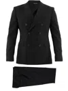 Tonello Black Wool Two-piece Suit
