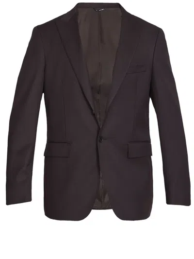 Tonello Brown Single-breasted Jacket