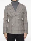 Tonello Beige Wool Jacket In Neutrals