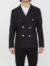 Tonello Double-breasted Stretch Jacket In Multi