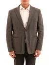 Tonello Single-breasted Blazer In Grey