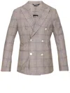 Tonello Beige Wool Jacket In Beige