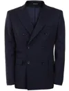 Tonello Blue Wool Jacket In Blue