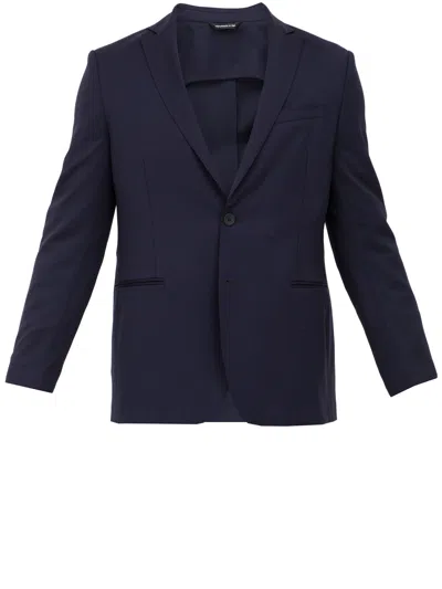 Tonello Blue Wool Jacket