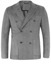 Tonello Jacket Grey - Atterley In Grey