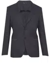Tonello Linen And Viscose Jacket In Blue