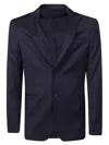 Tonello Blue Wool Jacket In Blue