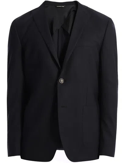Tonello Jacket Blue In Black