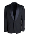 Tonello Man Blazer Midnight Blue Size 40 Virgin Wool, Elastane In Blue
