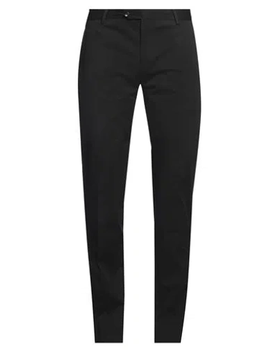 Tonello Man Pants Black Size 32 Cotton, Lycra