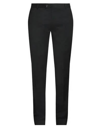 Tonello Man Pants Black Size 36 Wool, Viscose, Elastane