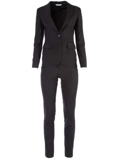 TONELLO NOTCHED-LAPELS SUIT