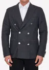 Tonello Grey Wool Jacket In Grey