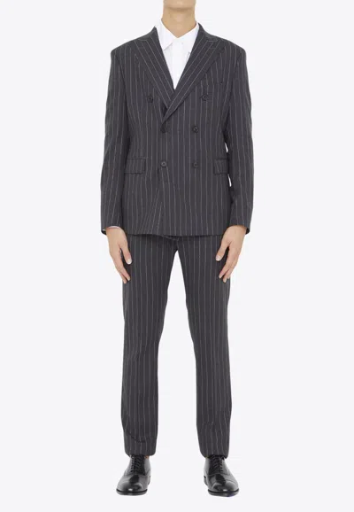 TONELLO PINSTRIPED TWO-PIECE WOOL SUIT