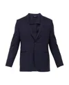 Tonello Single-breasted Suit Jacket In Black