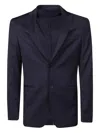 Tonello Single-breasted Wool Blazer In Blue