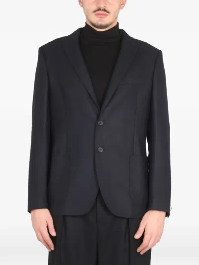 Tonello Single-breasted Jacket In Black