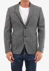 Tonello Gray Wool Jacket In Gray