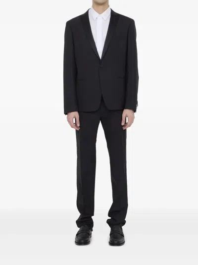 Tonello Slim Fit Tuxedo In Black
