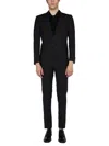 Tonello Tailored Black Wool Jacket In Black