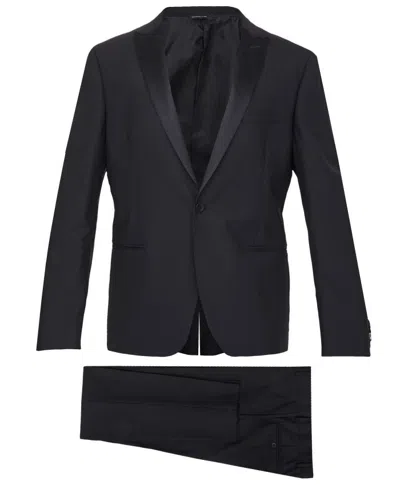 Tonello Two-piece Suit In Wool In Gray